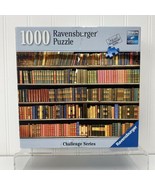 1000 Pc Ravensburger Challenge Series Jigsaw Puzzle Book Shelf Challenge... - £16.01 GBP