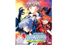 Neon Genesis Evangelion VOL.1 - 26 END + 6 Movies DVD [Anime] [English Dub]  - £30.64 GBP