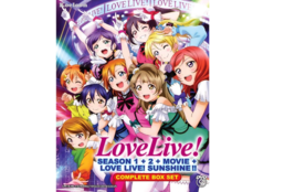 DVD Anime LOVE LIVE! School Idol Project Season 1+2 + Movie + Sunshine!! Eng Sub - £29.81 GBP