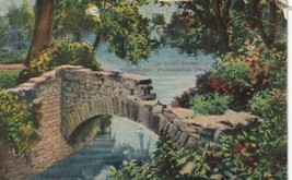 Old Stone Bridge Wissahickon Philadelphia PA Postcard  - £2.33 GBP