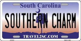 Southern Charm South Carolina Novelty Metal License Plate LP-6314 - £15.65 GBP
