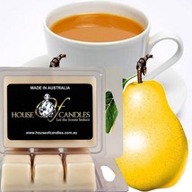 White Tea &amp; French Pears Eco Soy Wax Candle Wax Melts Clam Packs Hand Poured - £11.19 GBP+
