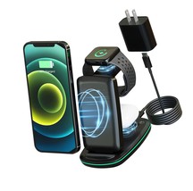 Wireless Charging Station,3in1 Wireless Charger Stand for - £115.38 GBP
