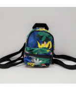 Adidas Her Studio London Mini Backpack Travel Purse Bag Blue Green Yellow - £34.24 GBP