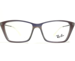 Ray-Ban Eyeglasses Frames RB7022 SHIRLEY 5498 Iridescent Purple Silver 5... - $37.18