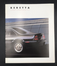 1988 Chevrolet Beretta Dealer Sales Brochure Showroom Catalog - $9.49