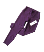 NWT Alo Yoga 7/8 High-Waist Airlift Legging in Dark Plum Stretch Workout L - £70.03 GBP