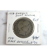 1912 Barber Half Dollar Coin E6840 - €38,81 EUR