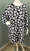 Women&#39;s Celebrate Together Brushed Halloween Ghost Print Swing Dress Sz XL NWT - £23.34 GBP