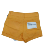 Women&#39;s Size 0/24 Celebrity Pink Clementine Orange Cuffed Shorts Low-Ris... - $19.47 CAD