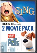 Illumination Presents: 2-Movie Pack (Sing / The Secret Life of Pets) (DVD) [DVD] - £6.99 GBP