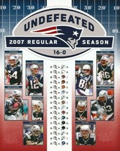 2007 NEW ENGLAND PATRIOTS 8X10 PHOTO NFL FOOTBALL PICTURE UNDEFEATED - £3.88 GBP