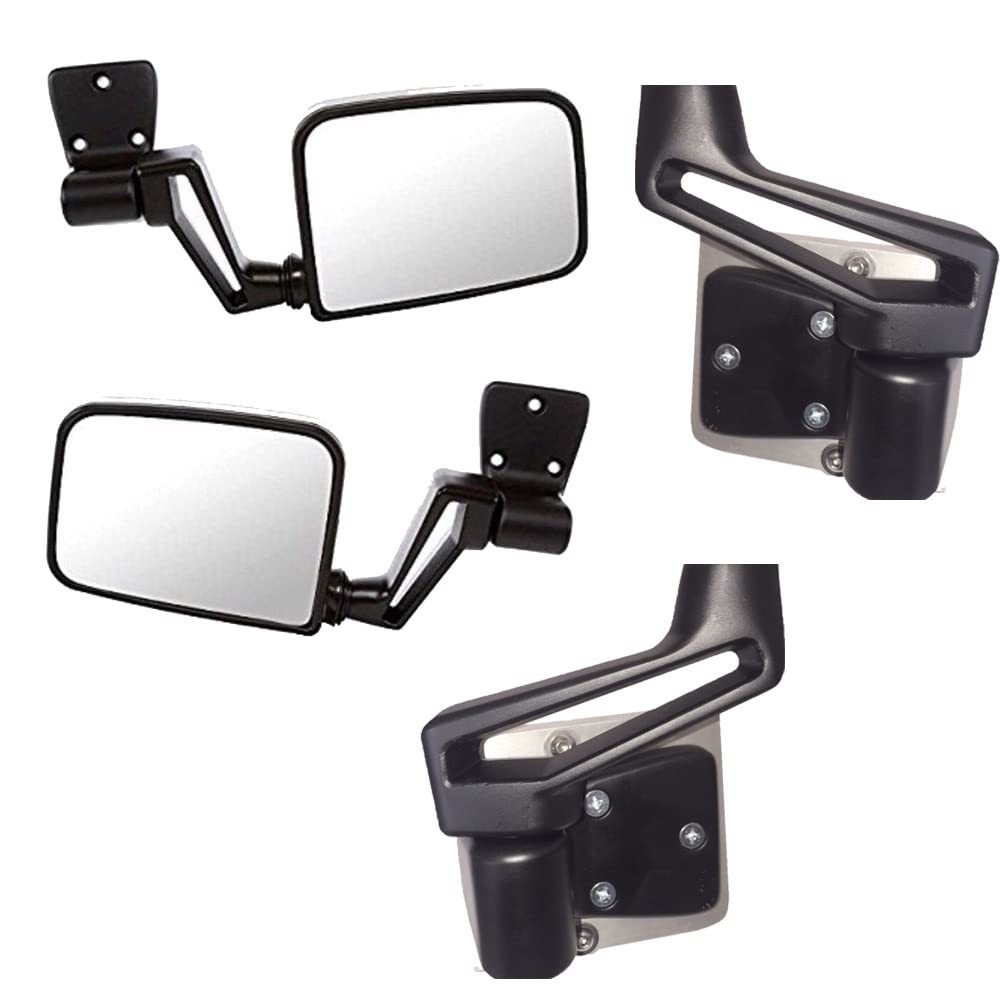 Military Mirrors + Adapter Plates - Set Of 2 - fits All Military Vehicle... - $229.95