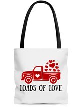 Loads Of Love Tote Bag, Valentines Day Tote Bag, Tractor Tote - £19.69 GBP