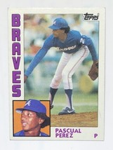 Pascual Perez 1984 Topps #675 Atlanta Braves MLB Baseball Card - £0.77 GBP