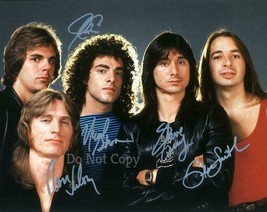 Journey Group Band Signed Photo 8X10 Rp Autographed Picture Steve Perry - £15.72 GBP