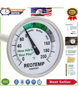 High Accuracy 20-Inch Stainless Steel Compost Thermometer with Compostin... - $886.04 MXN