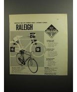 1951 Raleigh Sports Tourist Bicycle Ad - Scientifically built for a minimum - £14.55 GBP