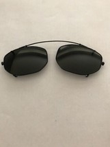 Donna Karan Sunglasses Black Frame Clip-on Model 160 For Size 50 Frames - $10.00
