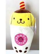 Hello Kitty Plush Boba Tea 10 inch. Sanrio Official Plush Toy. POMPOMPUR... - $19.98