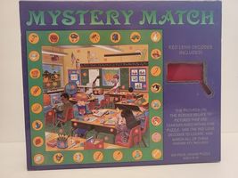 Mystery Match 100 Piece Jigsaw Puzzle with Red Lens Decoder Ages 5-10 - $19.99