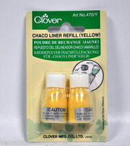 Clover Chaco Liner Chalk Refill Yellow - $6.32