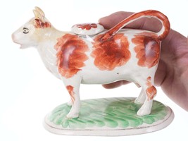 c1860 Staffordshire cow creamer f - $143.55