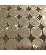 10 SAMPLE MATCHING 777 AUTHENTIC PACHISLO SLOT MACHINE TOKENS - NEVER USED - £4.52 GBP