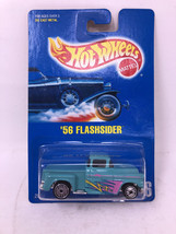 Hot Wheels &#39;56 Flashsider Aqua Ultra Hots Blue Card #136 - £4.65 GBP