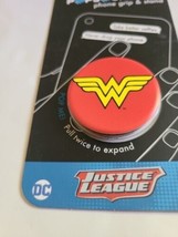 Pop Sockets Single Phone Grip Pop Socket Universal Phone Holder Icon Wonder Woman - £6.30 GBP