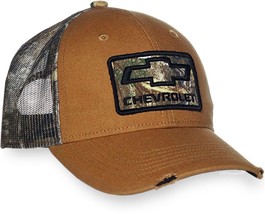 Chevrolet® Brown / Realtree Edge Mesh-Back Cap for Men  - £15.17 GBP