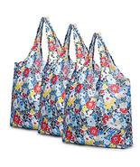 Panda Legends Flower - 3 Pieces Reusable Grocery Bags Foldable Boutique ... - $23.61