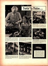 1938 Heinz India Relish Mustard Pickle Chow Chow Pickle VINTAGE PRINT AD d7 - £19.24 GBP