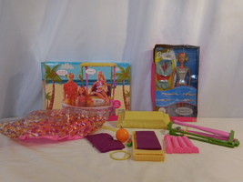 Barbie 1999 Swimming Champion Olympic Games Sydney 2000 + Barbie Surf’s-Up Pool  - £28.09 GBP