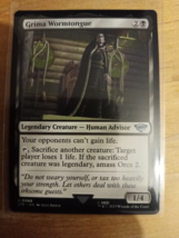 Grima Wormtongue Magic The Gathering Lord Of The Rings MTG Black Human 88 - $2.96
