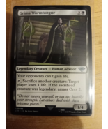 Grima Wormtongue Magic The Gathering Lord Of The Rings MTG Black Human 88 - $2.96