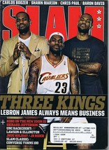 ORIGINAL Vintage April 2005 Slam Magazine Lebron James Kobe Bryant 3 Kings - £39.41 GBP