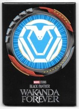 Black Panther Wakanda Forever Movie Ironheart Insignia Refrigerator Magn... - £3.13 GBP