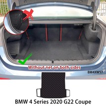 Leather Car Trunk Mat For  G22 F36 4 Series 2013-2019 2020 2021 Cargo Liner Tray - £93.03 GBP