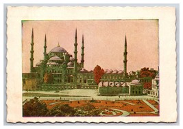 Sultan Ahmet Mosque Turkey Istanbul Constantinople 1919 Continental Post... - $5.89