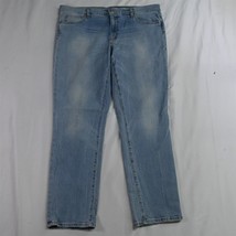 DKNY 14 Bleeker Boyfriend Light Wash Stretch Denim Womens Jeans - $14.99