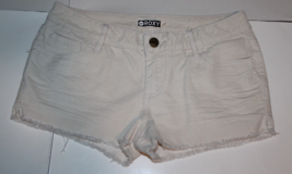 Roxy Cream Corduroy Cutoff Shorts Size 7 Brand New No Tag - £15.84 GBP
