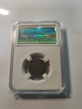SHIELD NICKEL 5 CENTS USA BEAUTIFUL COLLECTIBLE COIN 1800s in capsule sl... - $44.13