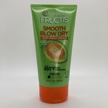 Garnier Fructis Smooth Blow Dry Anti Frizz Cream Flexible Hold, 5.1 fl oz - £17.93 GBP