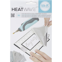 Heatwave Foil Sheets 4&quot;X6&quot; Silver - $9.59