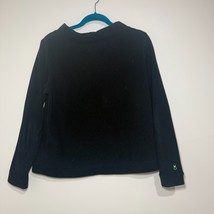 Dudley Stephens Brighton Boatneck Fleece Black L Timeless Modern Classic... - $667.29 MXN