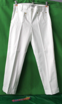 Cache White Jean Capri Pants Size Women&#39;s 2 - £23.73 GBP