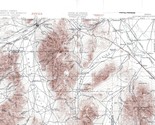 Sonoma Range Quadrangle Nevada 1932 Topo Map USGS 1:250,000 Scale Topogr... - $22.89