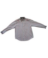 Vintage Tommy Hilfiger Mens Aztec Print L/S Cotton Button Up Shirt Size ... - $23.45 CAD