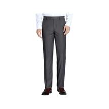 Men Renoir Flat Front Suit Separate Pants Slim Fit Soft Feel 202-1 Charcoal image 11